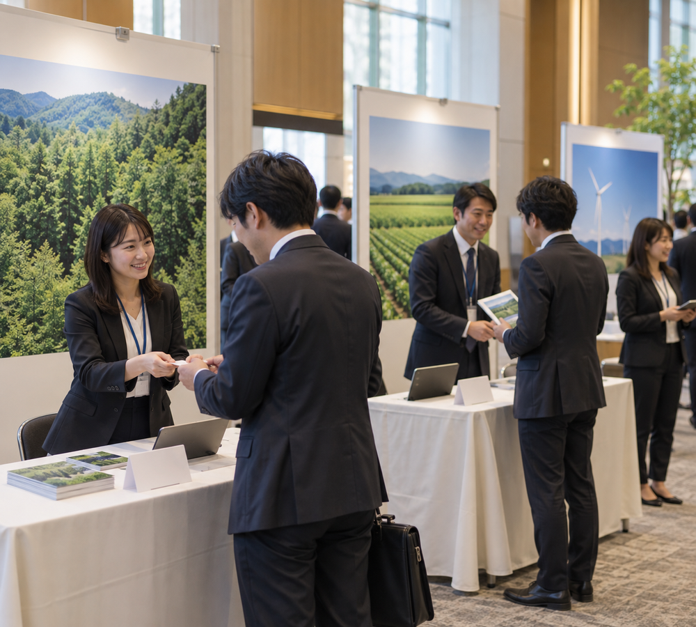 企業プロジェクト展示ブース イメージ